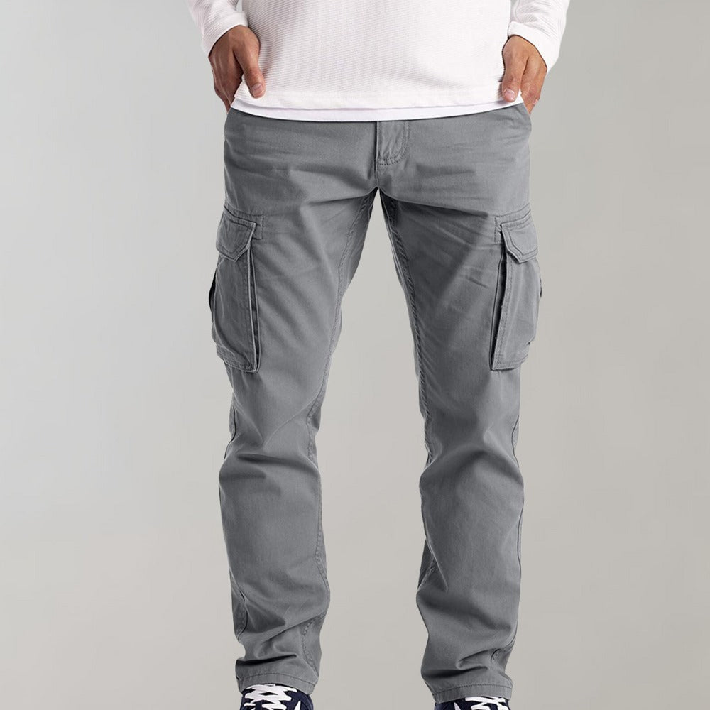 Manarola Cargo Pants - Light Grey