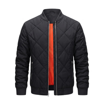 Manzano Diamond-Quilted Bomber Jacket - cover