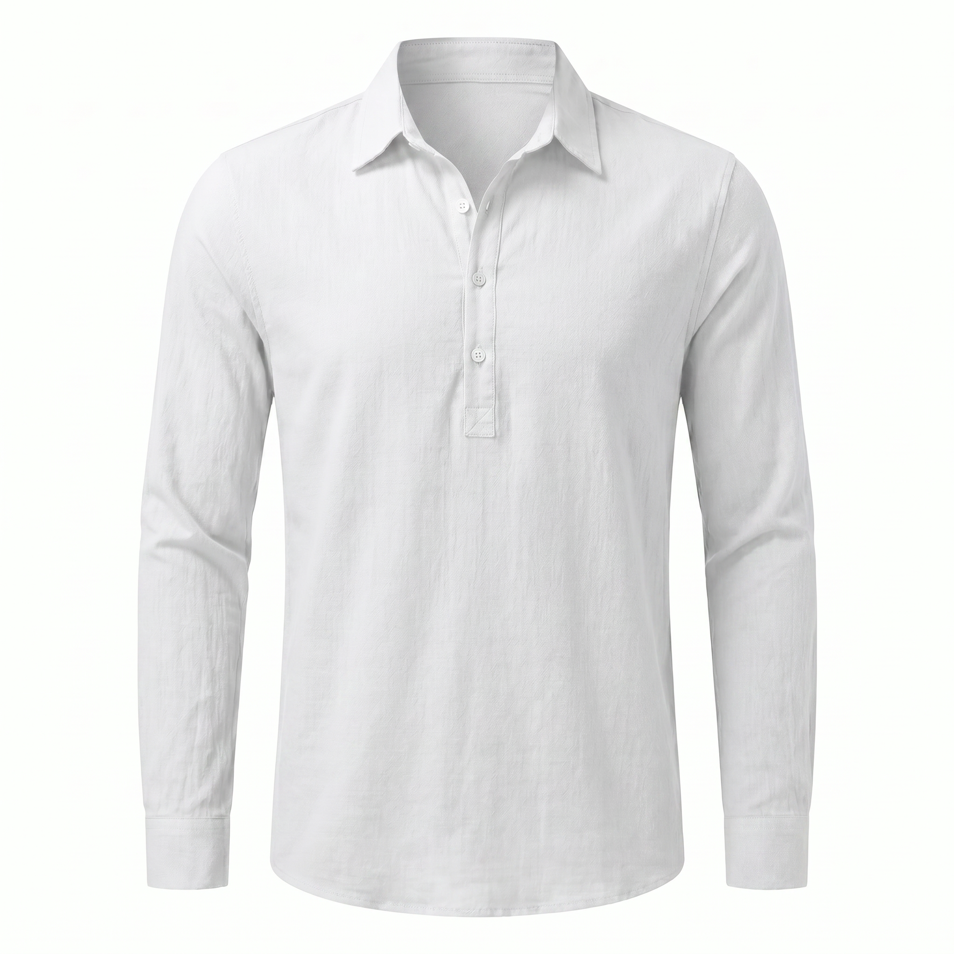 Maratea Linen Shirt - front::White