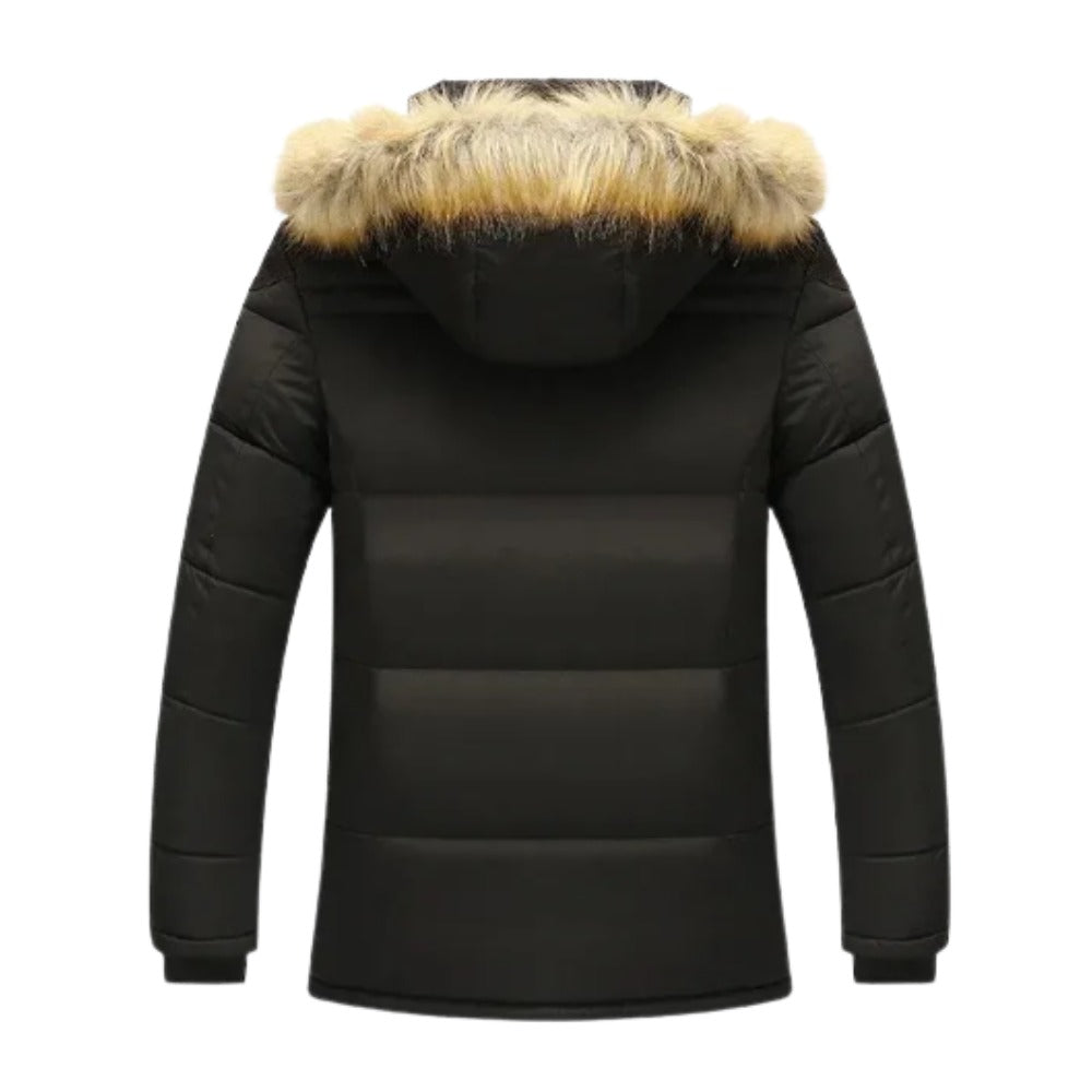 Massarosa Faux Fur Trim Hooded Parka - photo 3