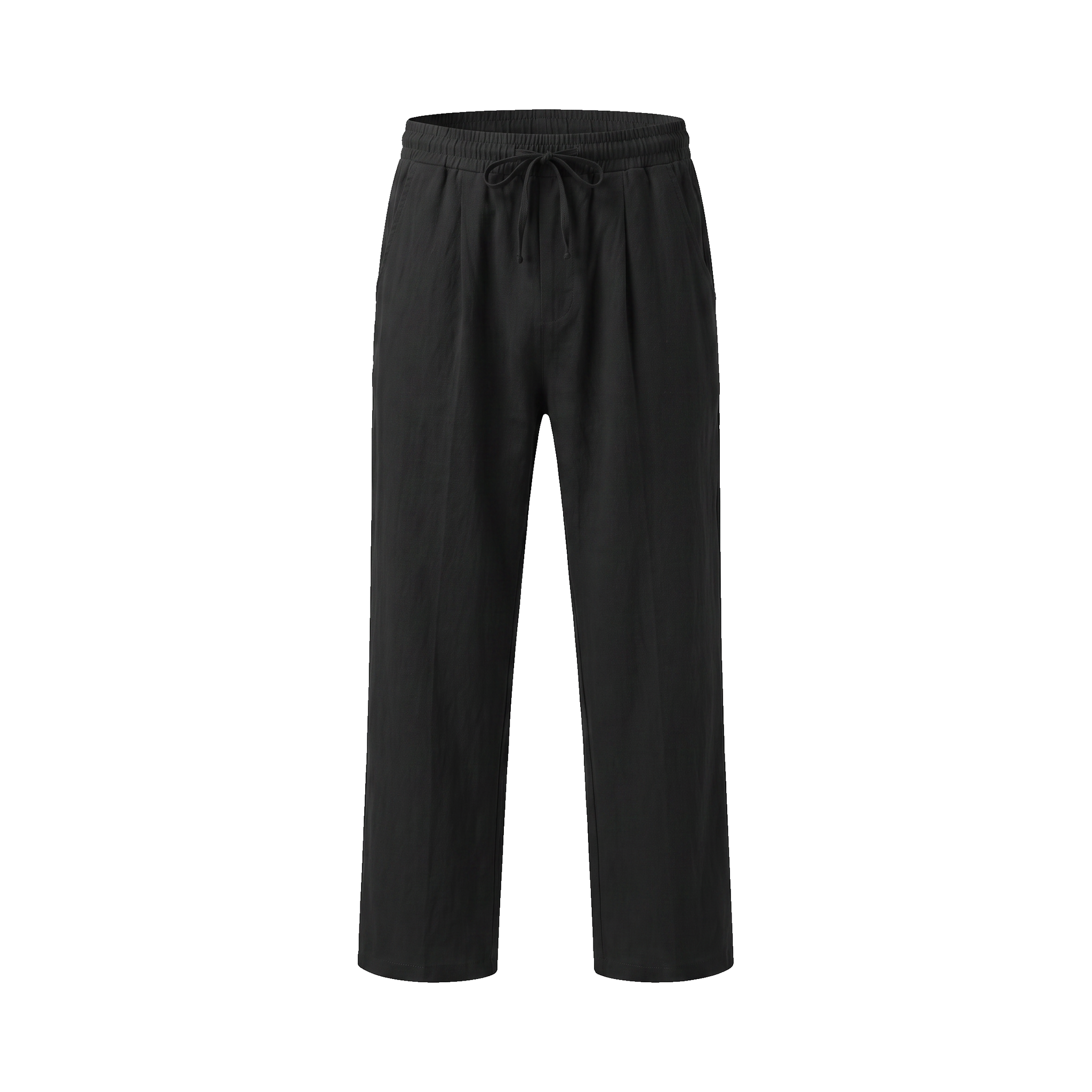 Matera Cotton Pants - Black
