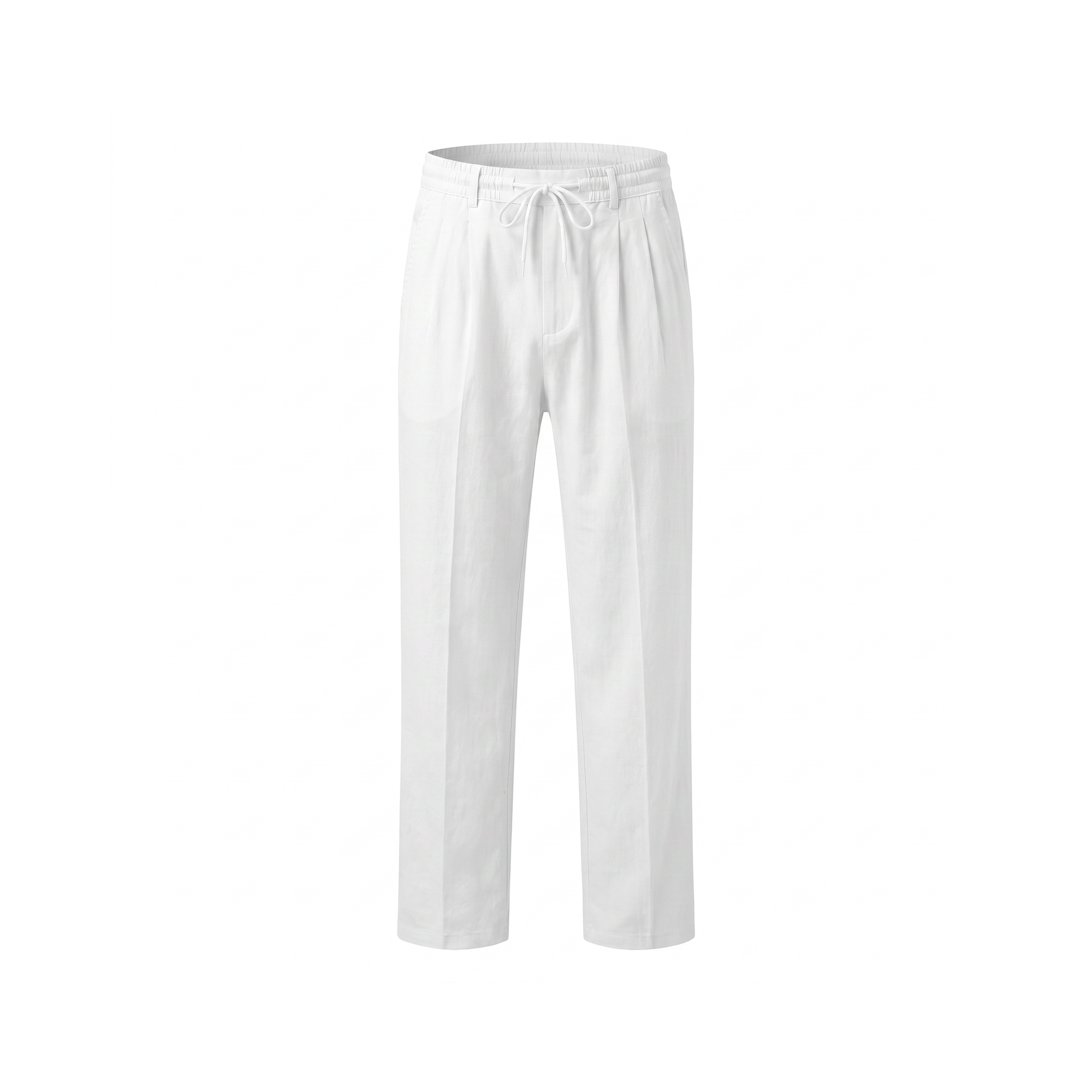 Matera Cotton Pants - White