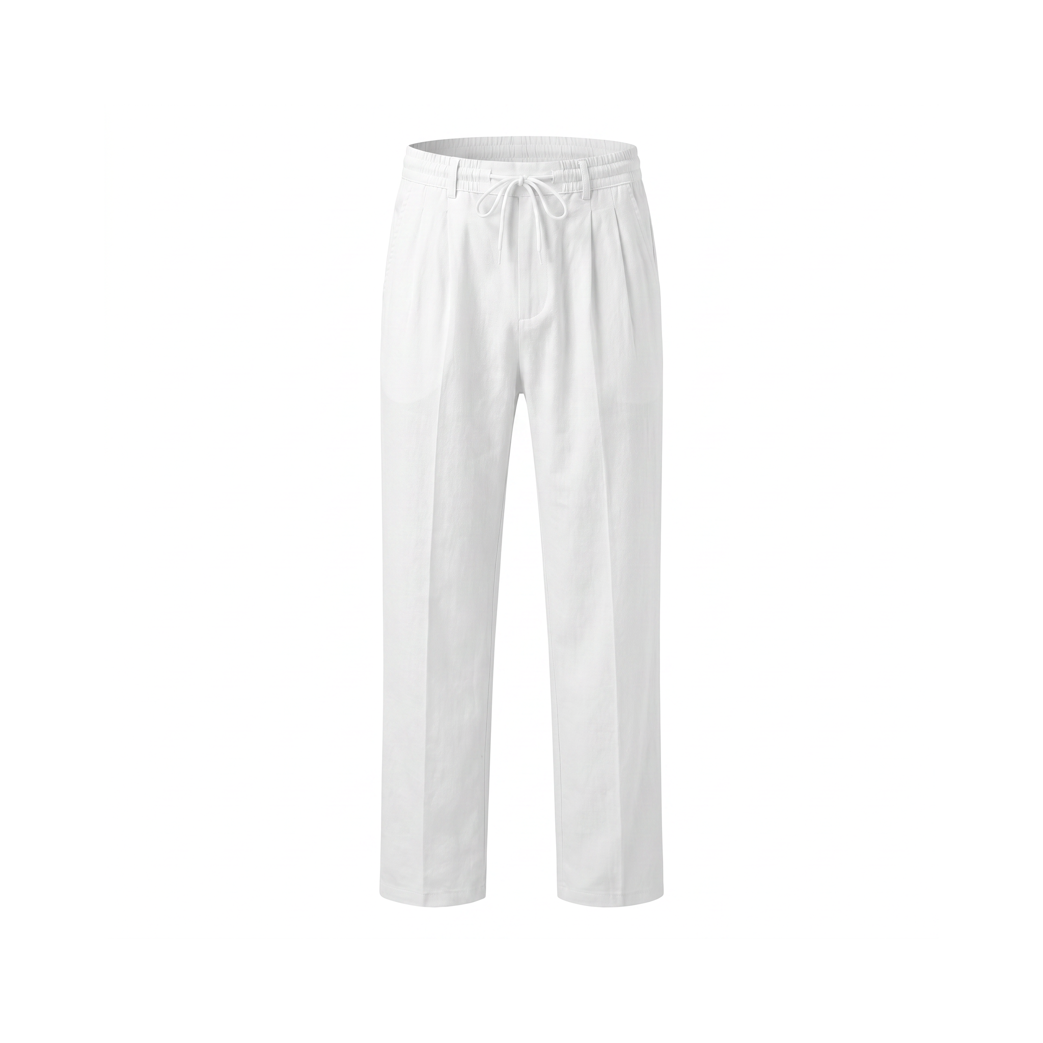 Matera Cotton Pants - White