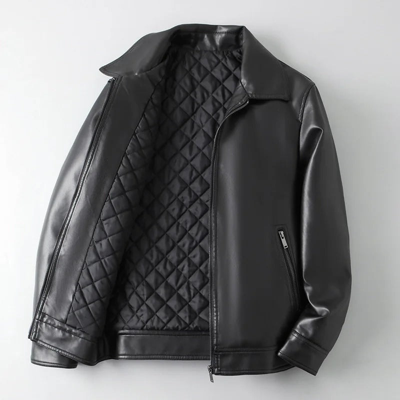 Medesano Quilt-Lined Leather Jacket - photo 3