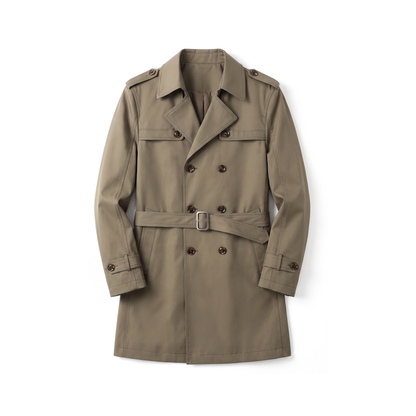 Merano Trench Coat - folded