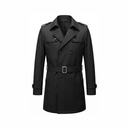 Merano Trench Coat - Black