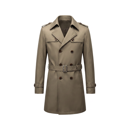 Merano Trench Coat - Khaki