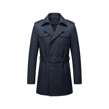 Merano Trench Coat - Navy