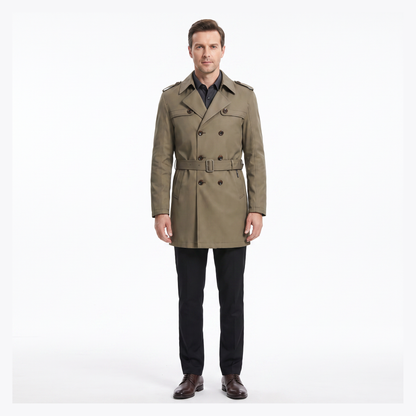 Merano Trench Coat - onmodel