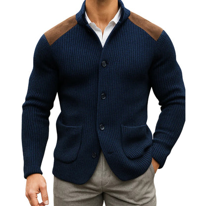 Mirano Shoulder-Patch Knit Jacket - photo 1