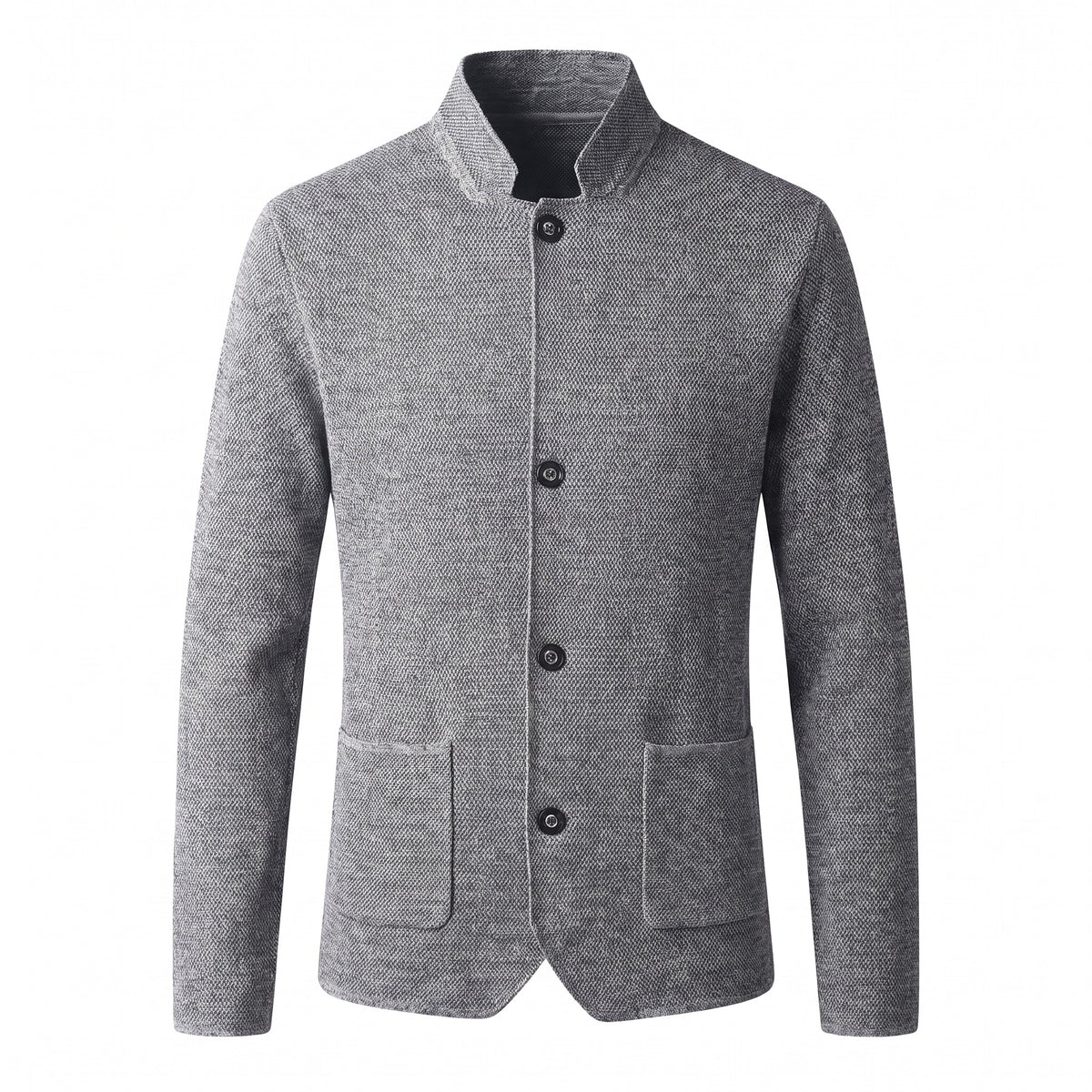 Molfetta Knit Stand-Collar Jacket - cover