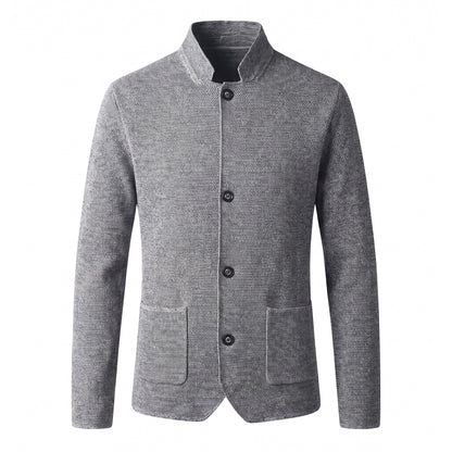 Molfetta Knit Stand-Collar Jacket - cover
