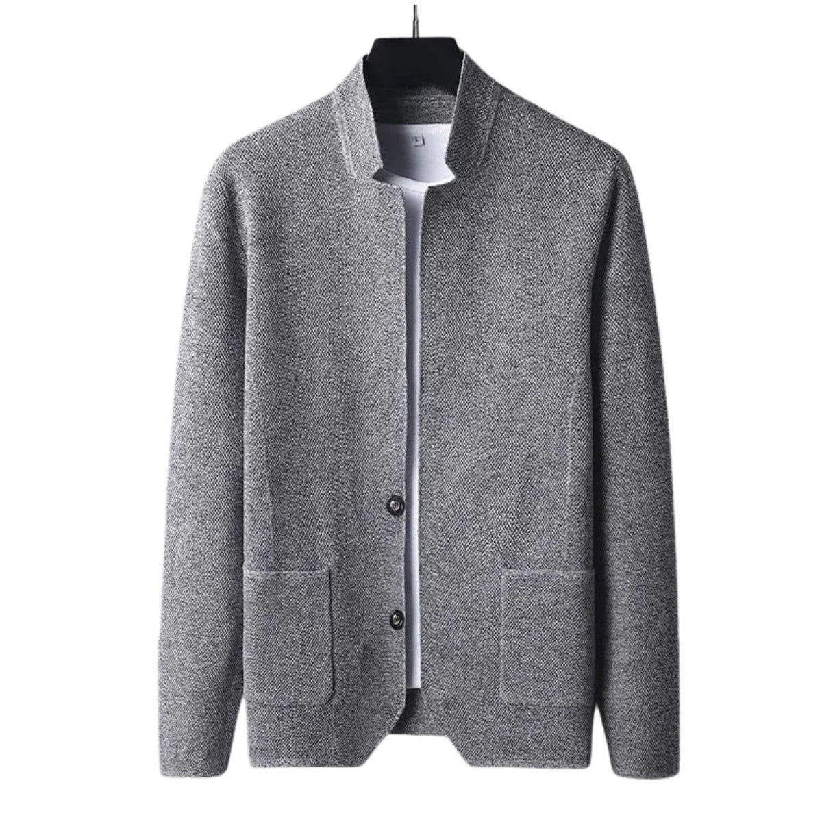 Molfetta Knit Stand-Collar Jacket - photo 1