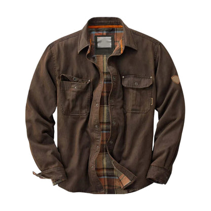 Moncalieri Plaid-Lined Shirt Jacket - photo 1