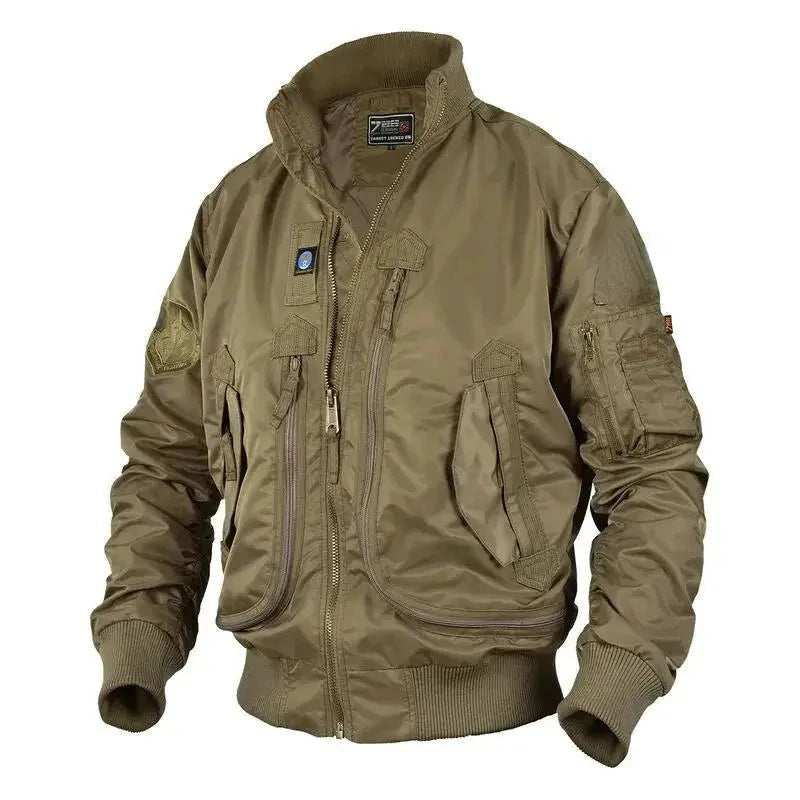 Monopoli Flight Bomber Jacket - Khaki