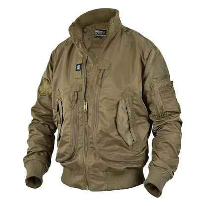 Monopoli Flight Bomber Jacket - Khaki