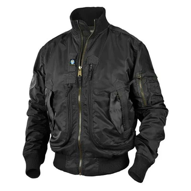 Monopoli Flight Bomber Jacket - Black
