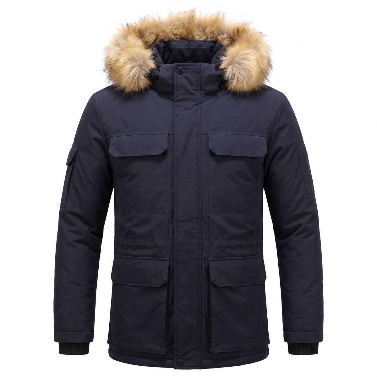 Montemurlo Faux Fur Hooded Parka - cover