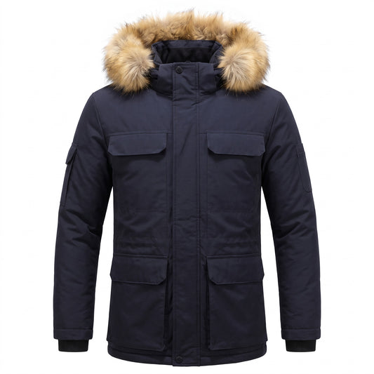 Montemurlo Faux Fur Hooded Parka - cover