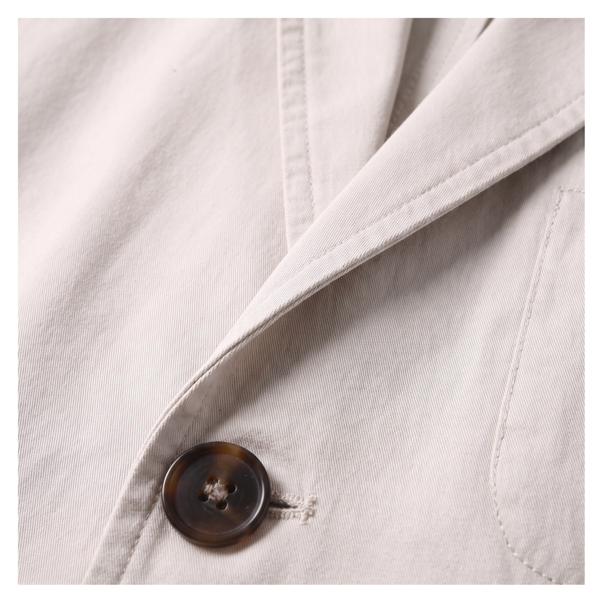 Sirmione Cotton Blazer - detail