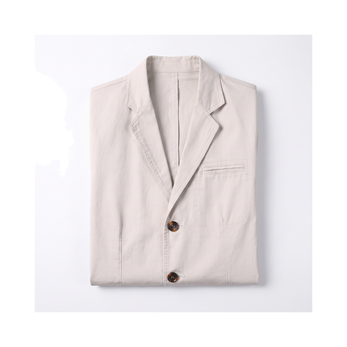 Sirmione Cotton Blazer - folded