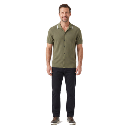 Napoli Knit Shirt - onmodel