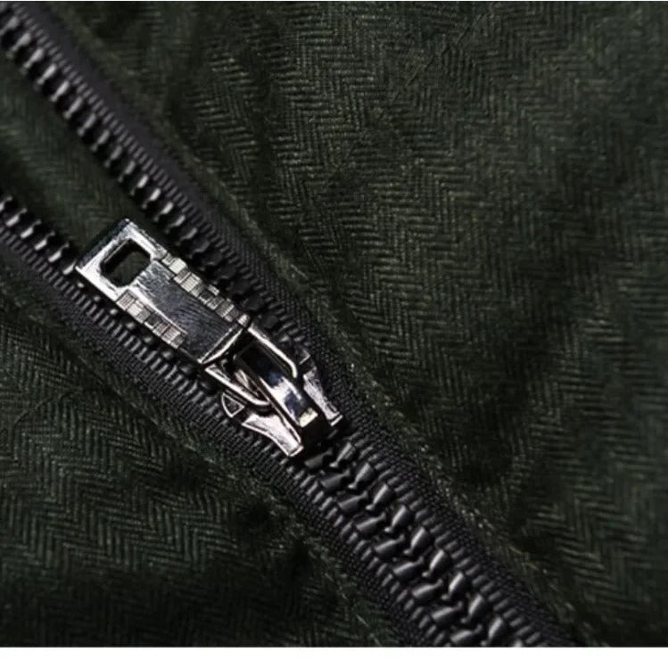 Nicotera Leather-Sleeve Padded Jacket - photo 6