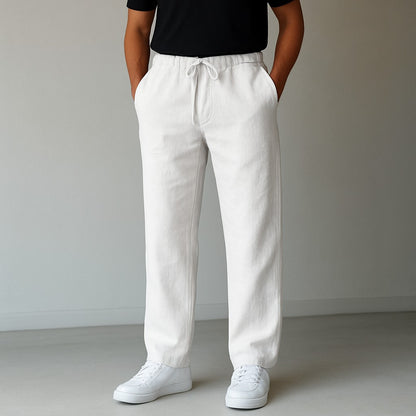 Noto Linen Pants - White