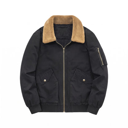 Oggiono Sherpa-Collar Flight Jacket - cover