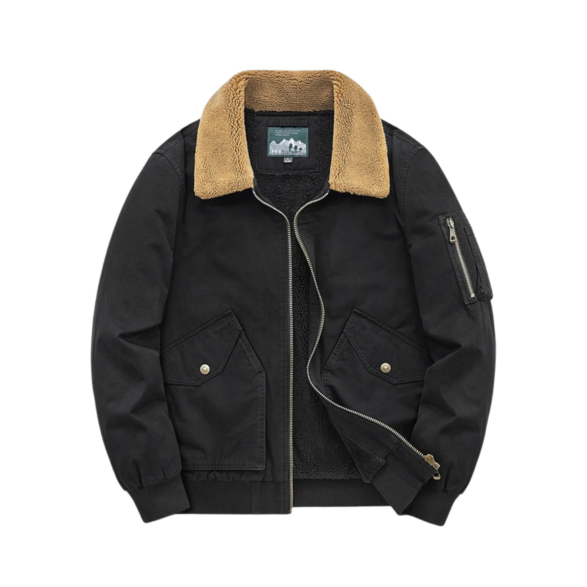 Oggiono Sherpa-Collar Flight Jacket - photo 1