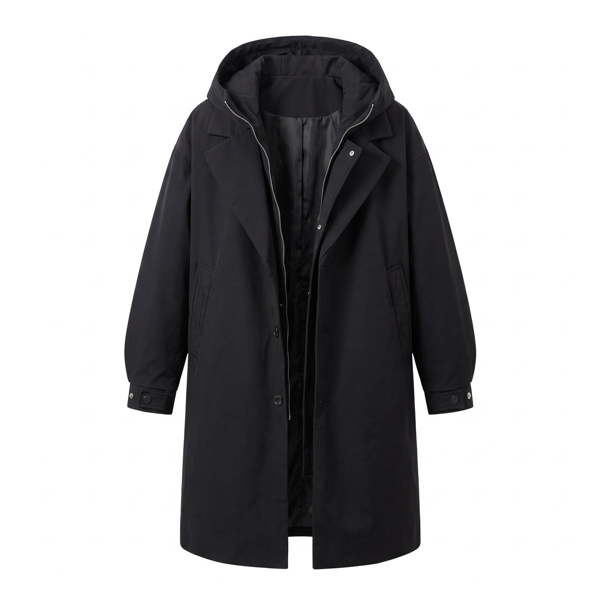 Orbetello Hooded Long Coat - cover