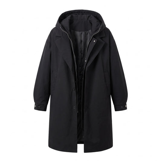 Orbetello Hooded Long Coat - cover
