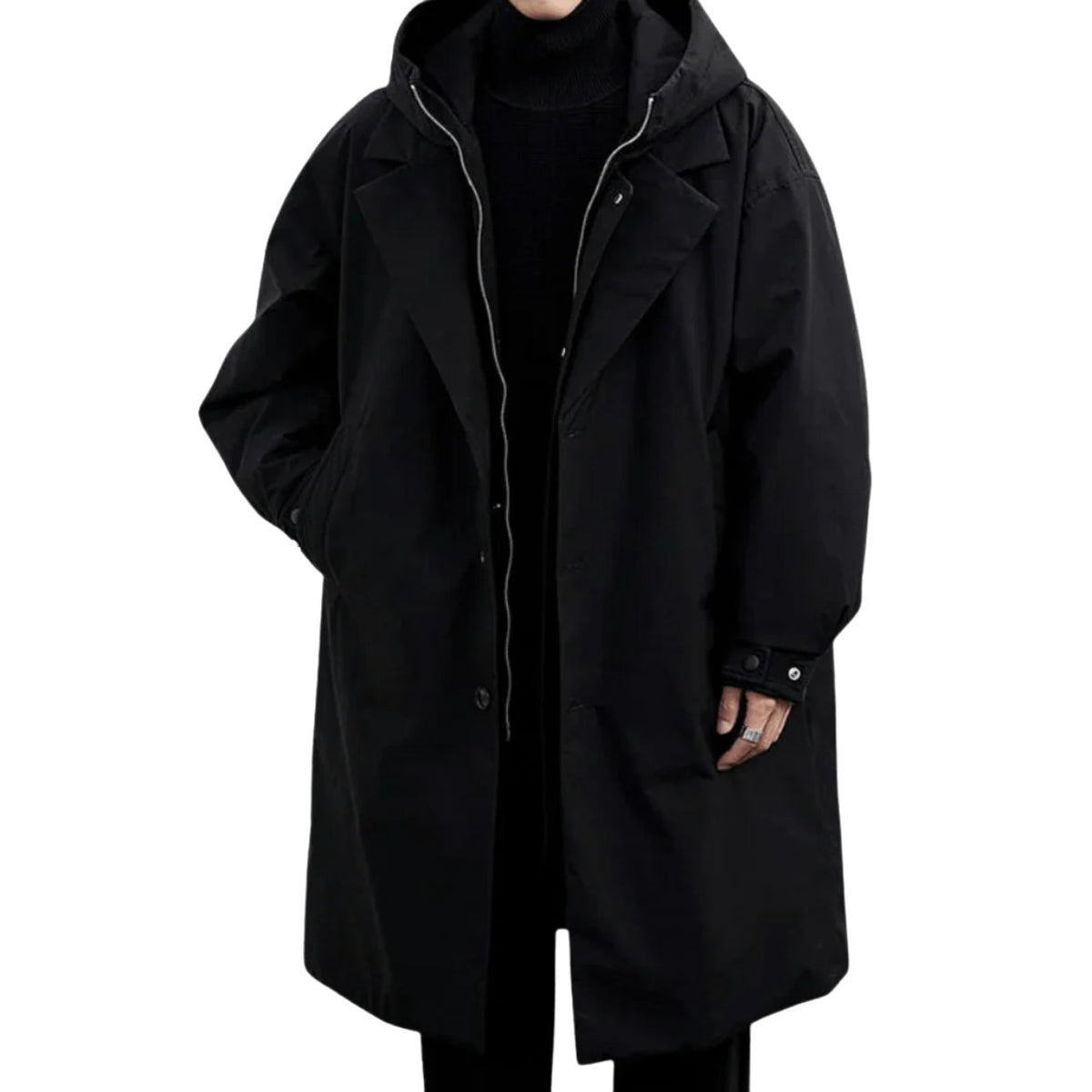 Orbetello Hooded Long Coat - photo 1