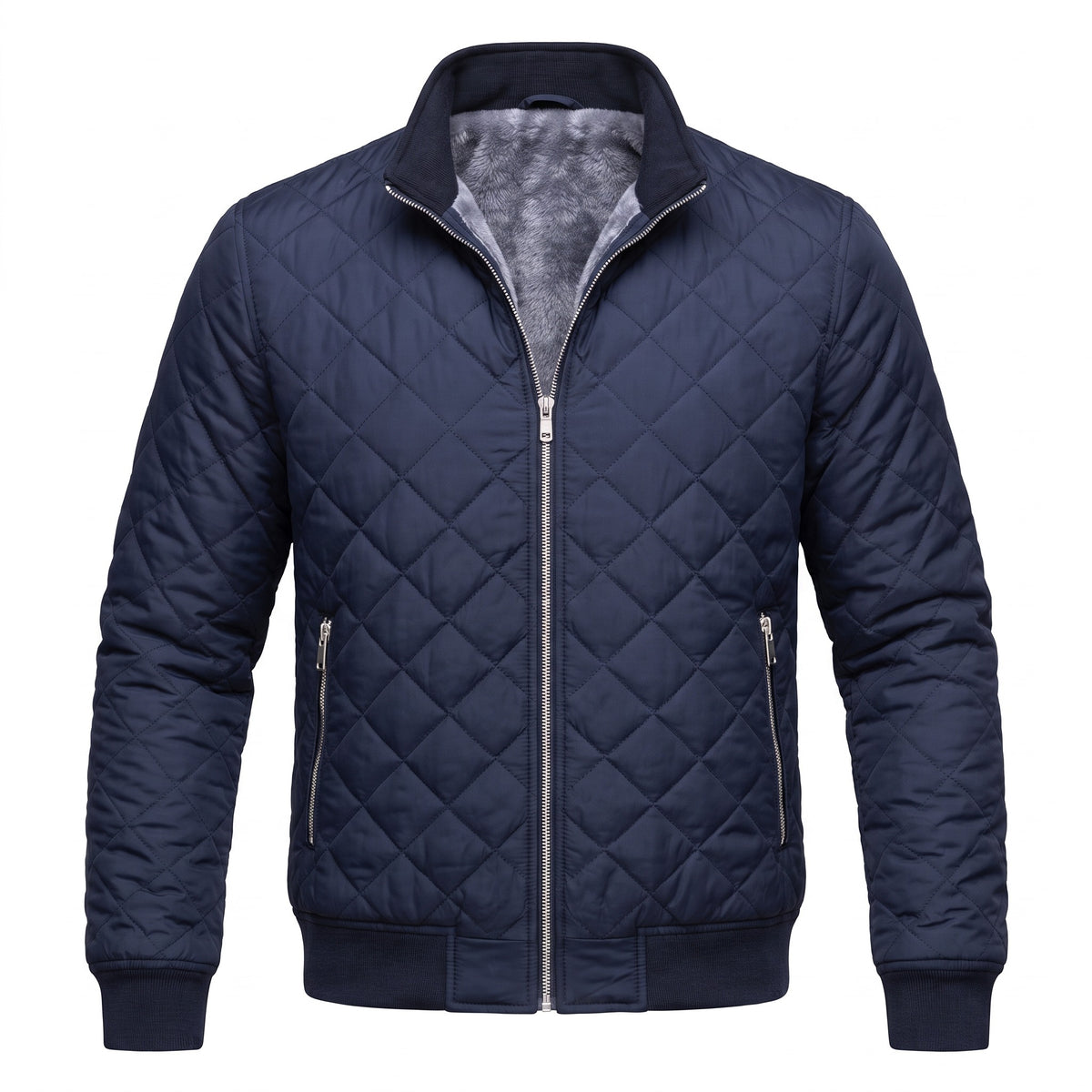 Orta Fleece-Lined Quilted Jacket - cover