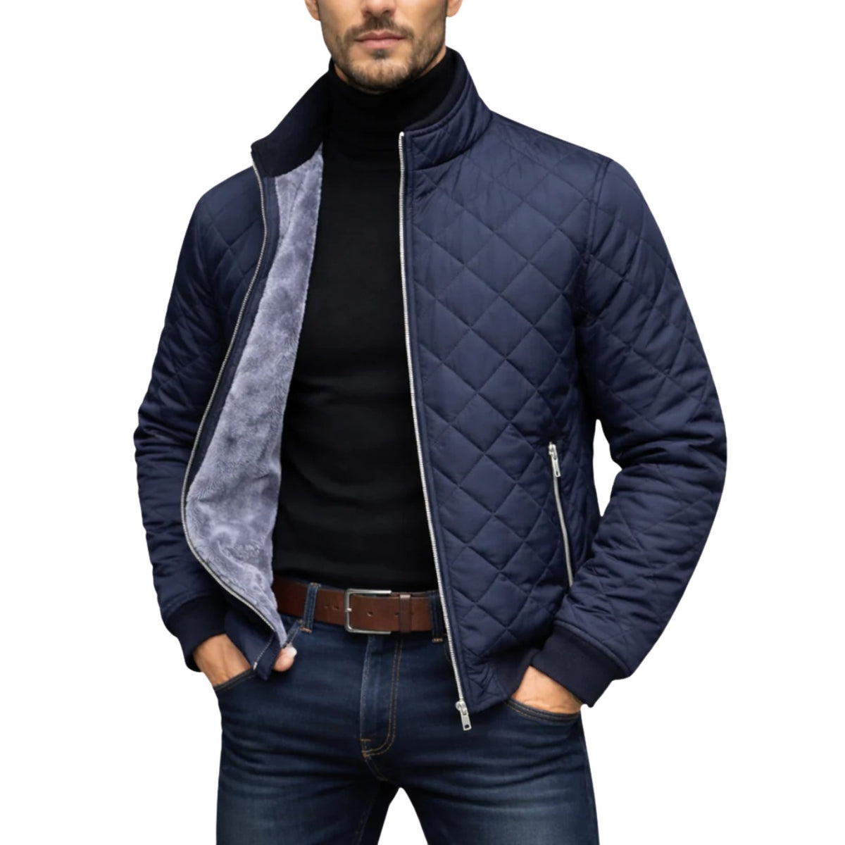 Orta Fleece-Lined Quilted Jacket - photo 1