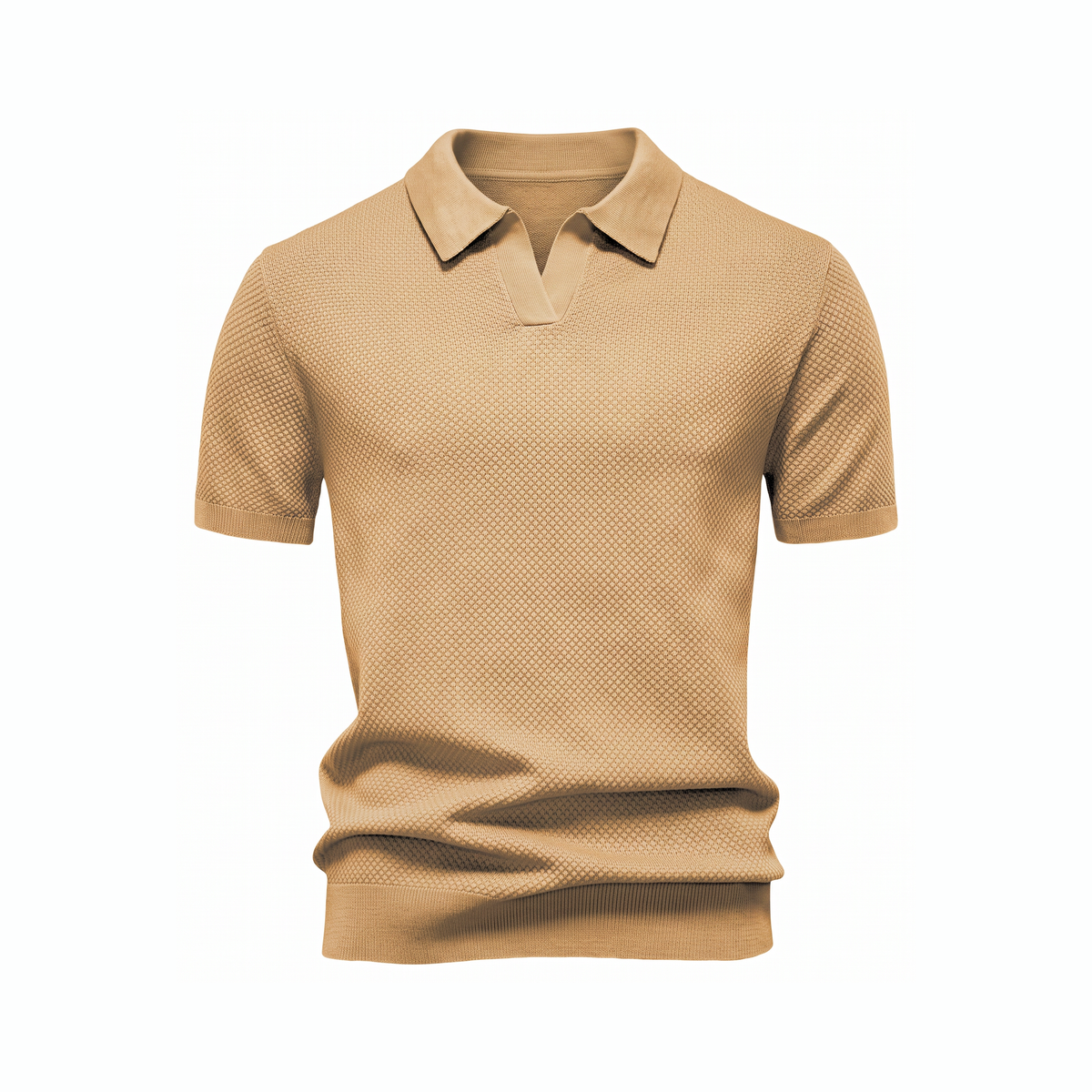 Orvieto Knit Polo - Beige