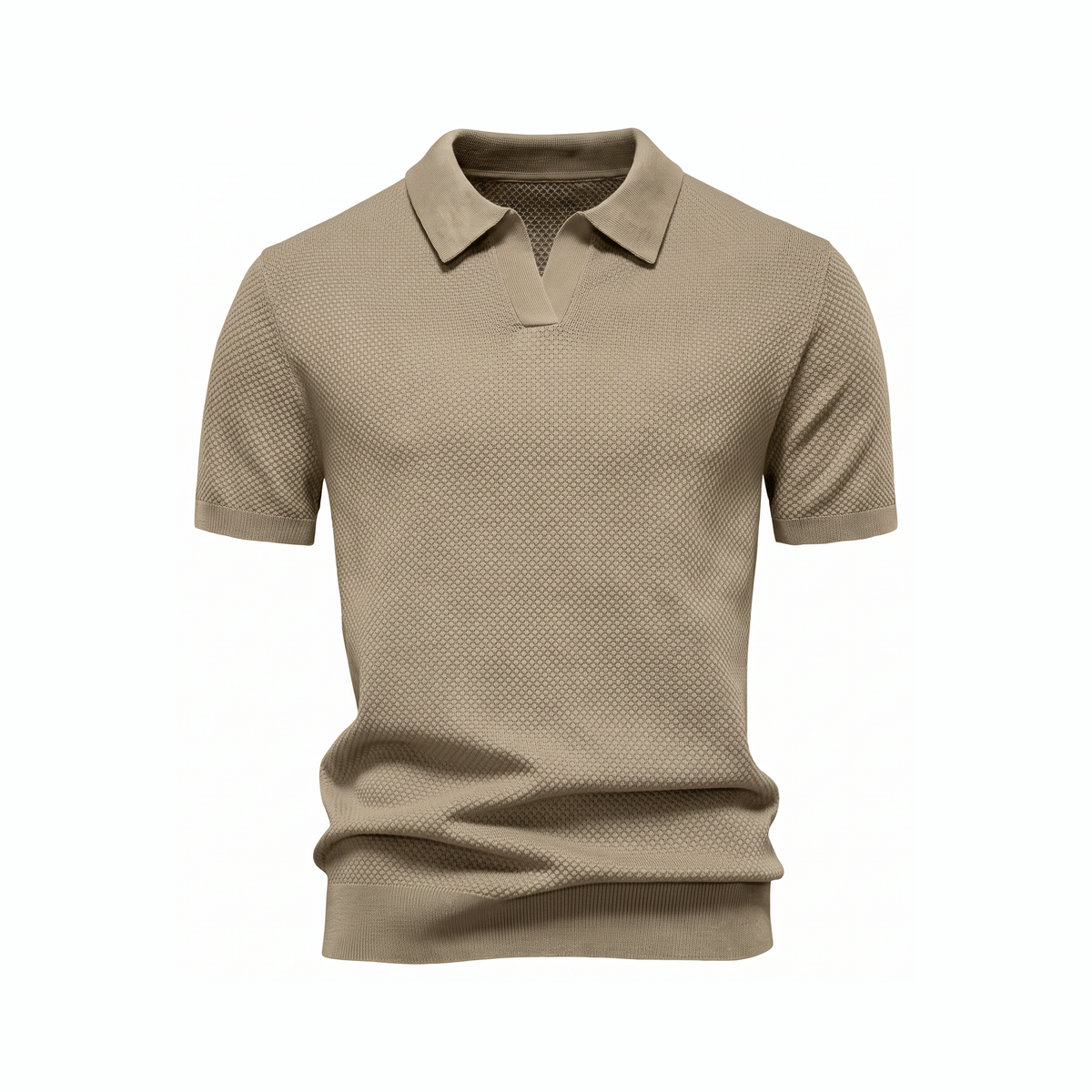 Orvieto Knit Polo - Khaki