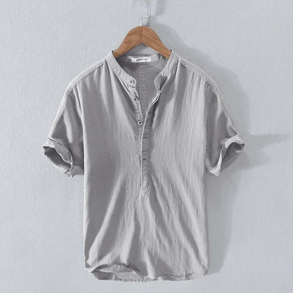Ostuni Linen Shirt - Grey