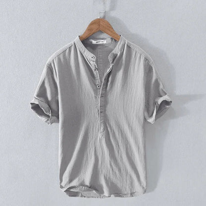 Ostuni Linen Shirt - Grey