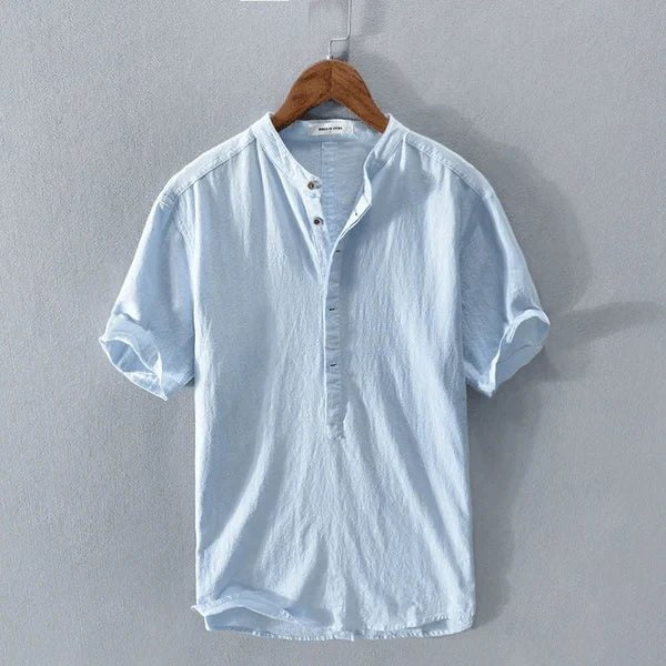 Ostuni Linen Shirt - Blue