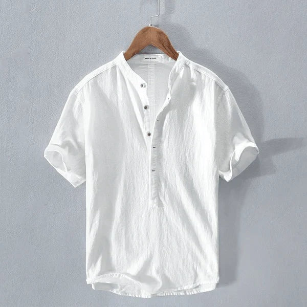 Ostuni Linen Shirt - White