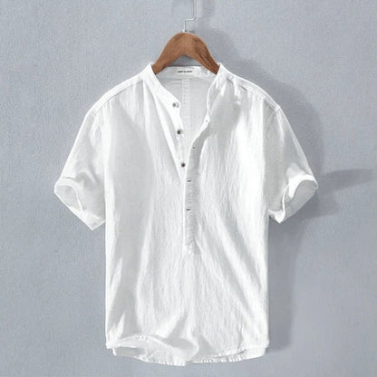Ostuni Linen Shirt - White