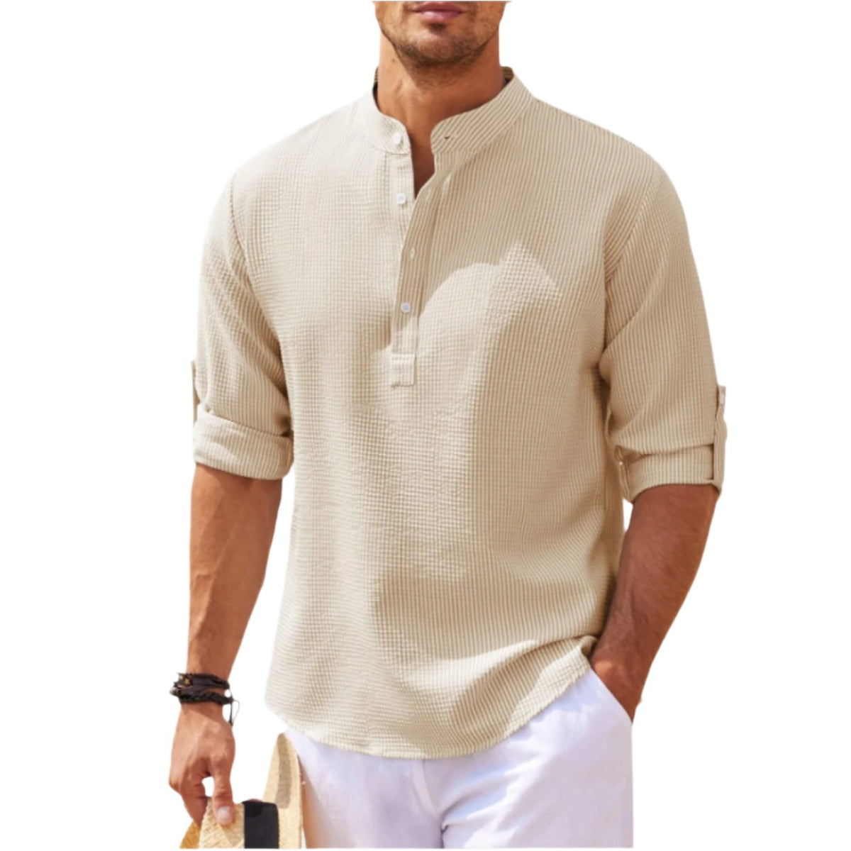 Otranto Knit Polo - Khaki
