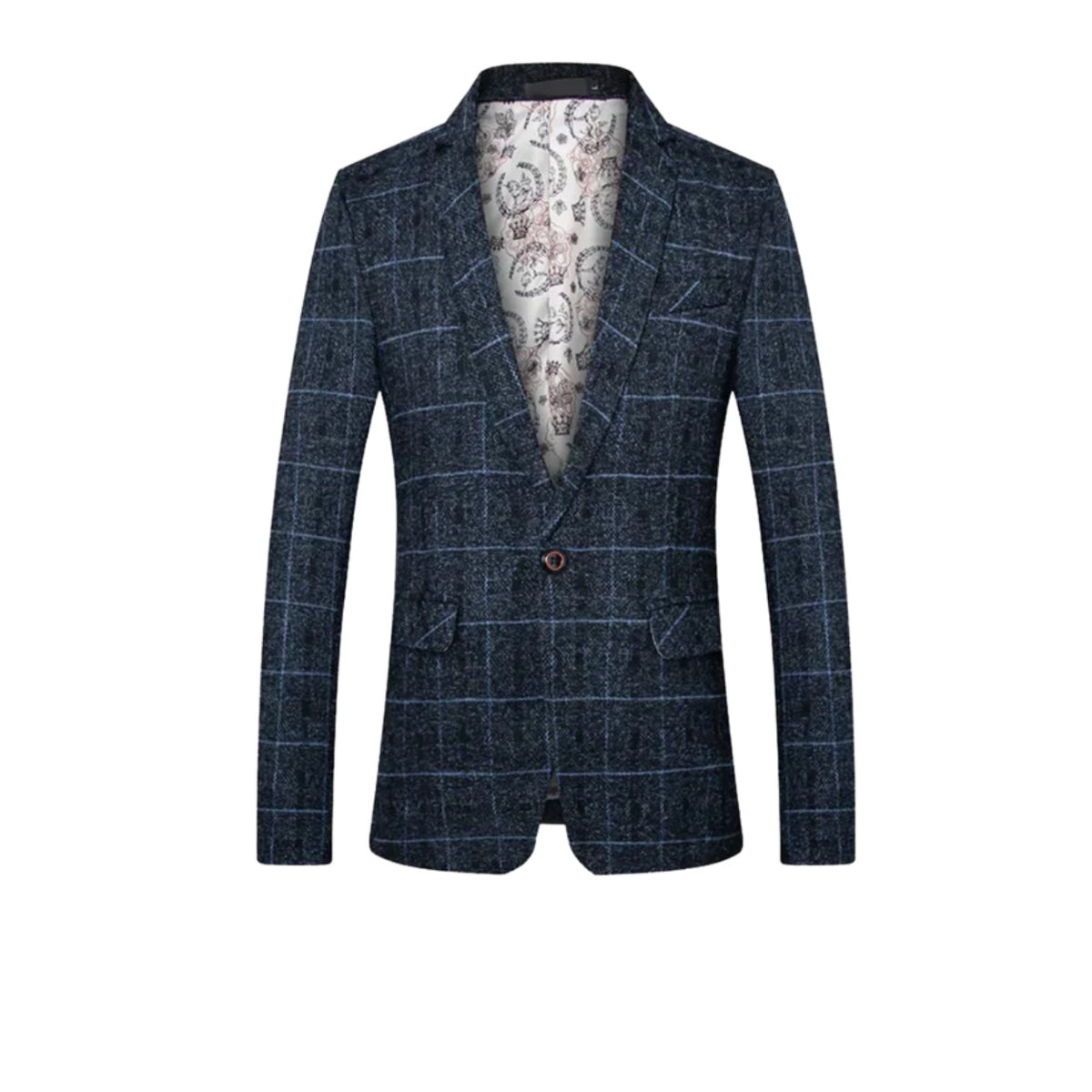 Palestrina Windowpane Check Blazer - photo 1