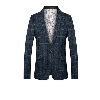 Palestrina Windowpane Check Blazer - photo 1