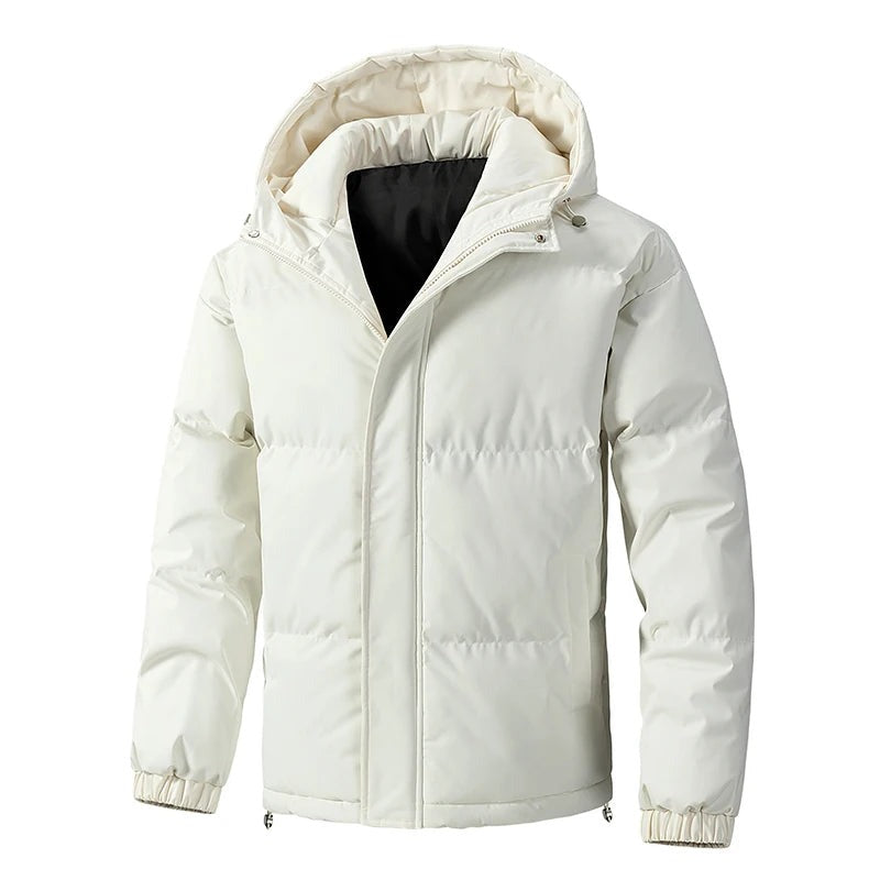 Paliano Hooded Winter Puffer - White