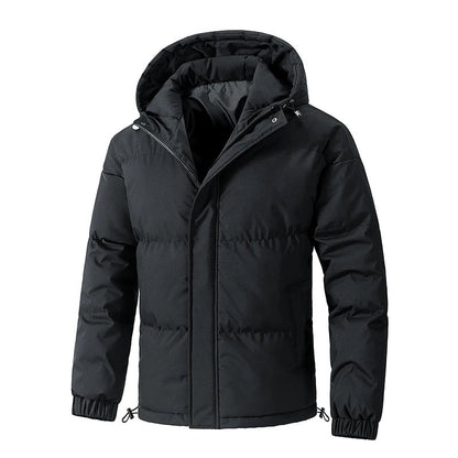 Paliano Hooded Winter Puffer - Black