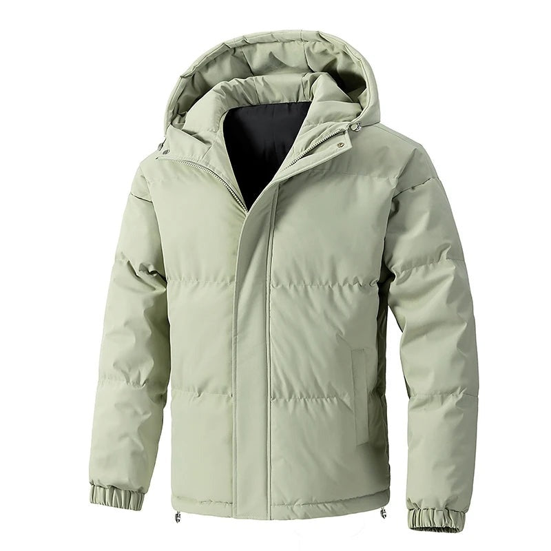 Paliano Hooded Winter Puffer - Green
