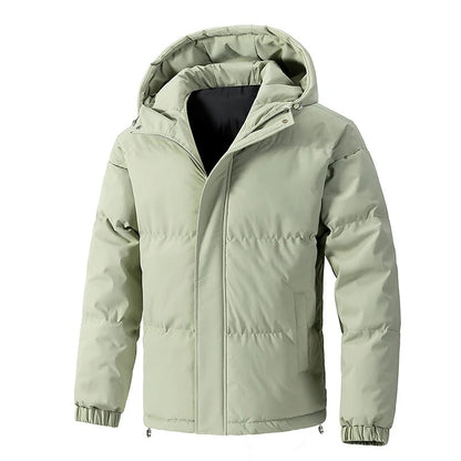 Paliano Hooded Winter Puffer - Green