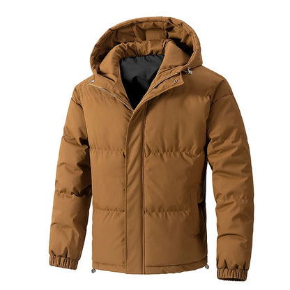 Paliano Hooded Winter Puffer - Brown